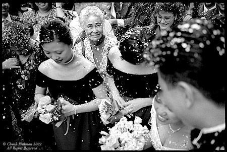 Grandma : Wedding Potpourri B&W : New York Wedding Photographer | Chuck Fishman Photographer | Documentary Photojournalistic Black and White  Wedding Photojournalism
