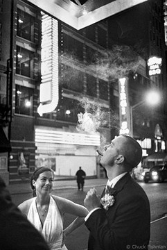 Hudson Theater : Wedding Potpourri B&W : New York Wedding Photographer | Chuck Fishman Photographer | Documentary Photojournalistic Black and White  Wedding Photojournalism