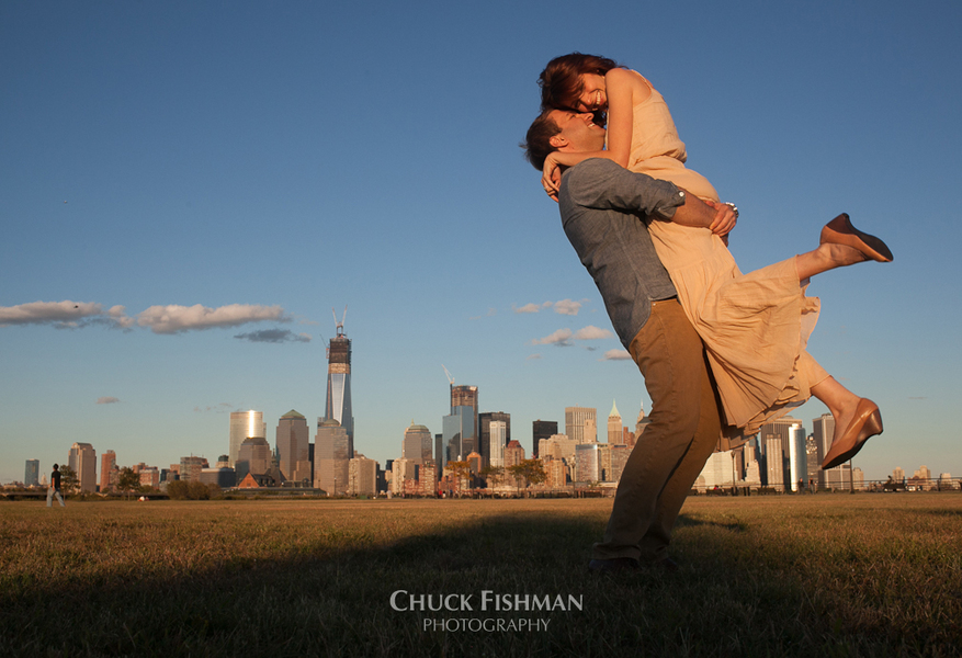 Kelly and Dan : Engagement Sessions : New York Wedding Photographer | Chuck Fishman Photographer | Documentary Photojournalistic Black and White  Wedding Photojournalism