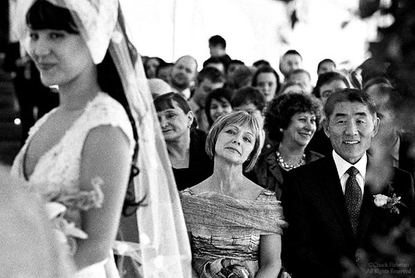 Mother of the Bride : Wedding Potpourri B&W : New York Wedding Photographer | Chuck Fishman Photographer | Documentary Photojournalistic Black and White  Wedding Photojournalism